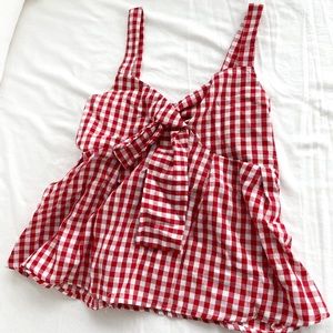 Gingham Tank